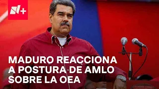 Nicolás Maduro respalda postura de AMLO sobre la OEA - Despierta