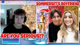 Clix *JEALOUS* After MEETING Sommerset's NEW BOYFRIEND Live On Stream!