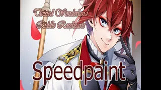 【SPEEDPAINT】Twisted Wonderland - Riddle Rosehearts 【ツイステッドワンダーランド】