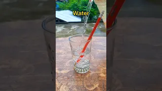 Why Pencil Appear bend in water? Refracation of light experiment at home.