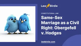 Same-Sex Marriage as a Civil Right: Obergefell v. Hodges - Essay Example