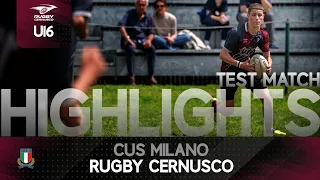 CUS Milano v Rugby Cernusco (U16) | 05.05.2024 | Highlights