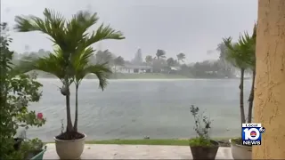 Witness video from West Kendall shows storm