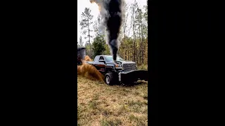 Evil Duramax Spoolup Dirt toss #shorts