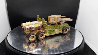 Dinky toys restoration of a Galactic war chariot no/361  1968/80..