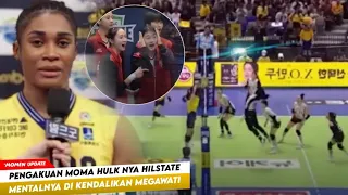 Saya Seperti Ingin Selalu Membalas Spike Megawati ! Moma Akui Emosi Lihat Megawati Selalu Cetak Poin