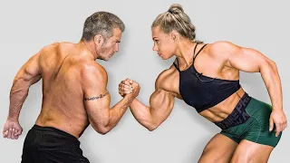 People Who Go Jim VS People Who Go Gym 💪 Muscle girl 🔥 Fbb Flex Bicep #shorts #viral #gymgirl