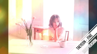 TAEYEON (태연) - Fine [MALE VERSION]