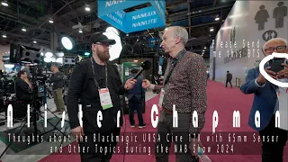 Alister Chapman NAB Show 2024 Interview | Blackmagic URSA Cine 12K FF and 17K  Pixel and Resolution?