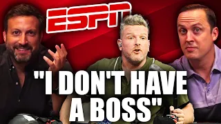 Pat McAfee TELLS OFF ESPN: I Don't Have A Boss! | OutKick HotMic