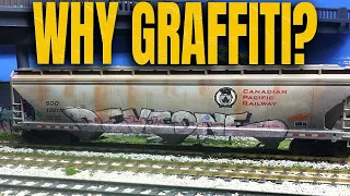 Why Do I Graffiti Model Trains ? | They Make It Like That Origin Story