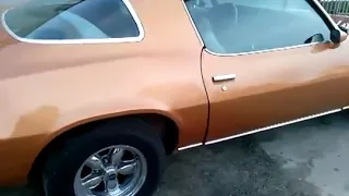 CHEVROLET CAMARO 1978 5.7 V8 SOUND SMALL BLOCK