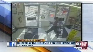 Machete Wielding Robbery Suspect Caught