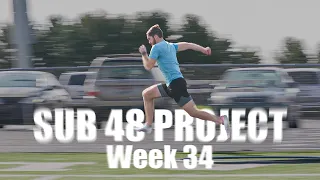 400m Sprint Training Week - Speed, lifting, lactate work, and more