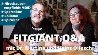 Q&A Dr. Martina & Heinz Ollesch: Hirschhausen empfiehlt Müll? Spirulina, Sport-Akne, Collanol, uvm.