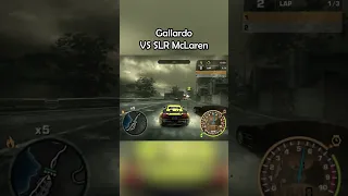 Lamborghini Gallardo VS Mercedes SLR McLaren || NFS Most Wanted || HECTIC10