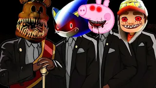 Peppa Pig.exe & Metal Sonic.EXE & FNaF & Subway Surfers.exe - Coffin Dance Song Astronomia (COVER)