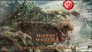 Modern Masters 2017 Booster Box Opening | COME ON FETCH LANDS!