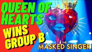 Queen of Hearts Wins Masked Singer Group B!