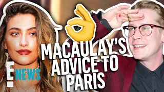 Macaulay Culkin Helped Paris Jackson Ace Her "AHS" Audition | E! News