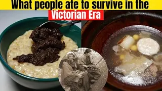 Here is what people ate  to survive during the Victorian Era