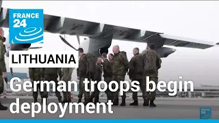 Germany begins deployment of permanent Lithuania brigade in first since WWII • FRANCE 24 English