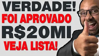 É VERDADE FOI APROVADO 20 MI PARA TODOS ELES VEJA A LISTA E O 14º SALÁRIO INSS? Margem Social?