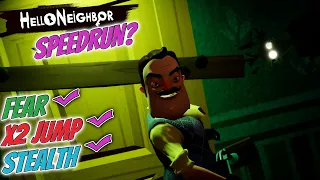 Hello Neighbor Act 3 Speedrun, All mini games complete | Full Game