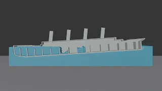 Titanic Flooding Simulation Test