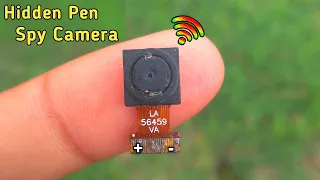 Amazing Spy Pen Camera Using Mobile Camera || Spy Cctv pen camera