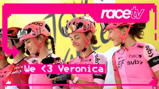 THANK YOU, VERONICA  | Tour de France: Stage 6 | RaceTV | EF Education-TIBCO-SVB