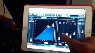 compresor de audio en la soundcraft ui16