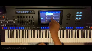 Multi Recording Tutorial - Yamaha Genos. Create your own band on the Genos!