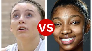 Paige Bueckers Vs. Angel Reese #1 Ranked Player Vs. #2 Ranked Player Basketball Highlight Mix