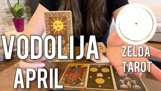 Vodolija ♒️🏺April 2024  Obrt kakav do sada niste ni slutili!!!! Mesečno tarot citanje