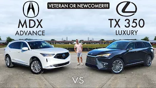 KING DETHRONED?? -- 2024 Lexus TX 350 vs. 2024 Acura MDX: Comparison