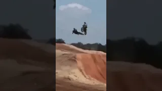 Malcolm Stewart hits another rider mid air