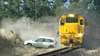 Staged Collision in New Zealand