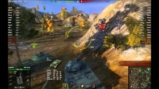 World of tanks: AMX 50 100 Нагибает Dolg_1000