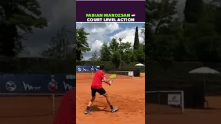 FABIAN MAROZSAN COURT LEVEL ACTION #tennis #shorts