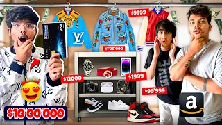 Guess The Luxury Clothing Brands & i Will Buy It For You 😍| I Lost -1,00,000₹😭| Jash Dhoka Vlogs