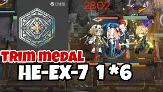 [Arknights] HE-EX-7 Trimmed Medal Low Rarity Clear + Mylnar