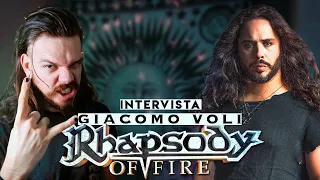 HO INTERVISTATO GIACOMO VOLI AL CONCERTO DEI RHAPSODY OF FIRE