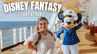 DISNEY FANTASY CRUISE - So Many DISNEY CHARACTERS during our Sea Day | January 2022