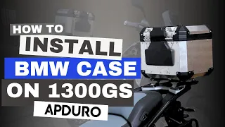 1300GS BMW top case installation