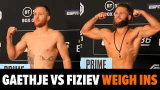 UFC 286: Justin Gaethje vs Rafael Fiziev | Weigh Ins Highlights