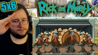 Gor's "Rick and Morty" 5x6 "Rick & Morty's Thanksploitation Spectacular" FULL REACTION