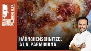 Schnelles Hähnchenschnitzel à la Parmigiana-Rezept von Steffen Henssler