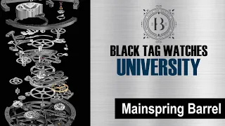 What is a Mainspring Barrel in Mechanical Watches