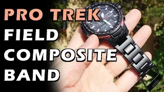 Casio Pro Trek PRW-6100 Field Composite Bracelet & NATO Adaptor Review - Perth WAtch Suppl #10